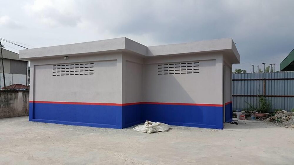 TNB substation building construction at Worldbio Energy S/B factory