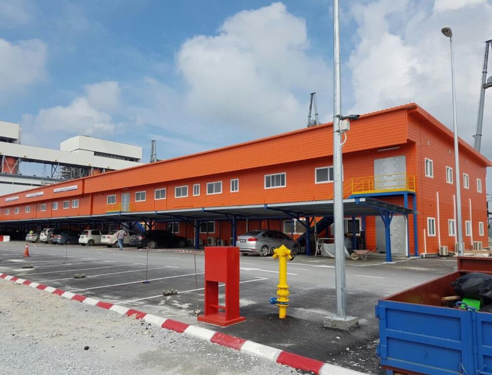 Office construction for the TNB Jimah power plant
